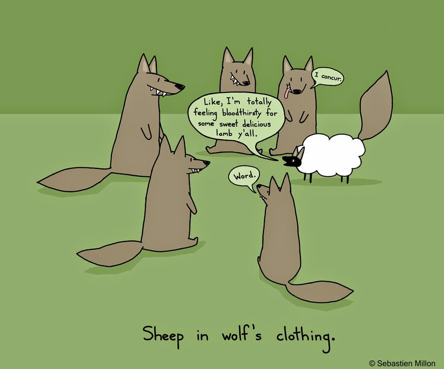 When we love someone A Sheep in Wolf's Clothing