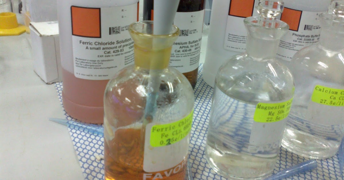 SHERYNA Preparation of dilution water for BOD
