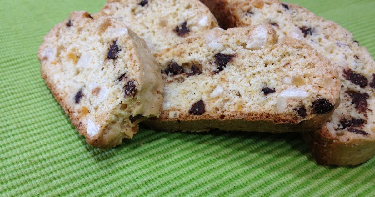 The Nerdy Chef Chocolate Orange Hazelnut Biscotti