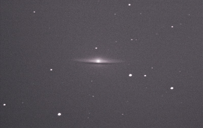 The Sombrero Galaxy - M104.  May 12, 2011
