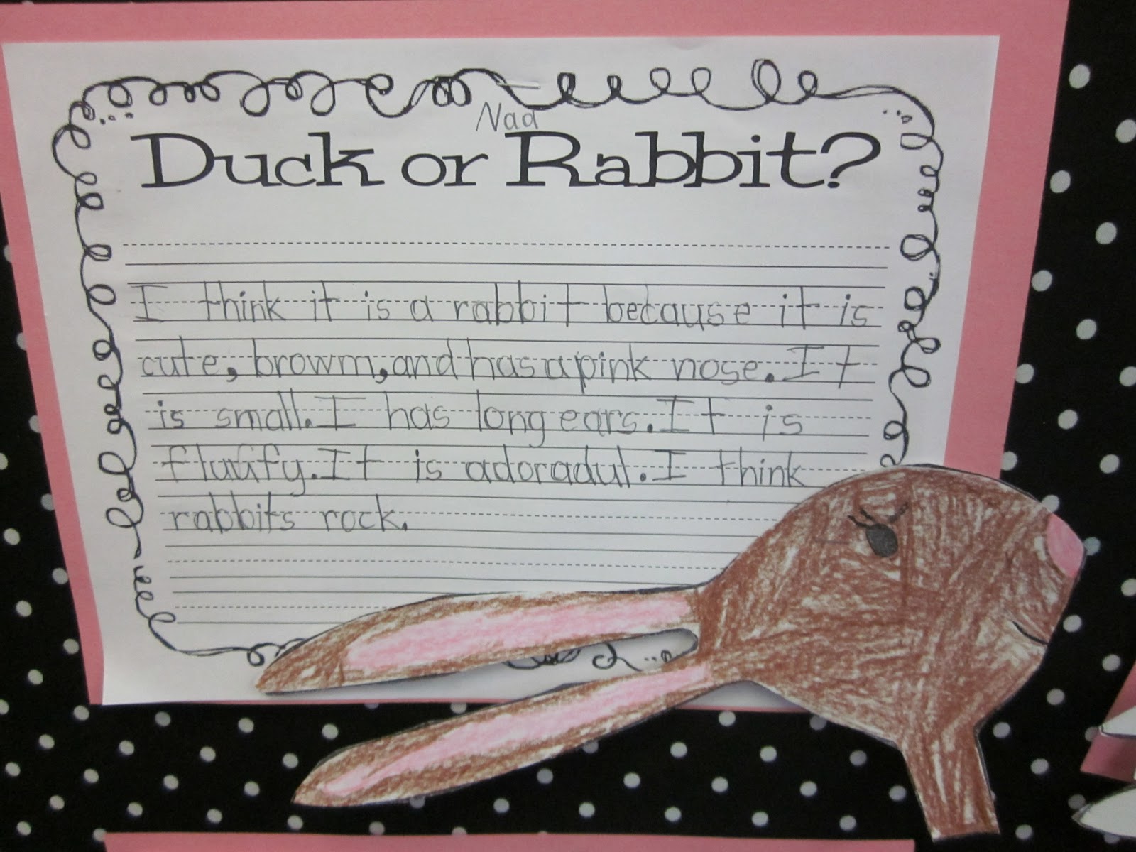 First Grade Fairytales: Duck? Rabbit? Oooh, I Have an Opinion! *FREEBIE!