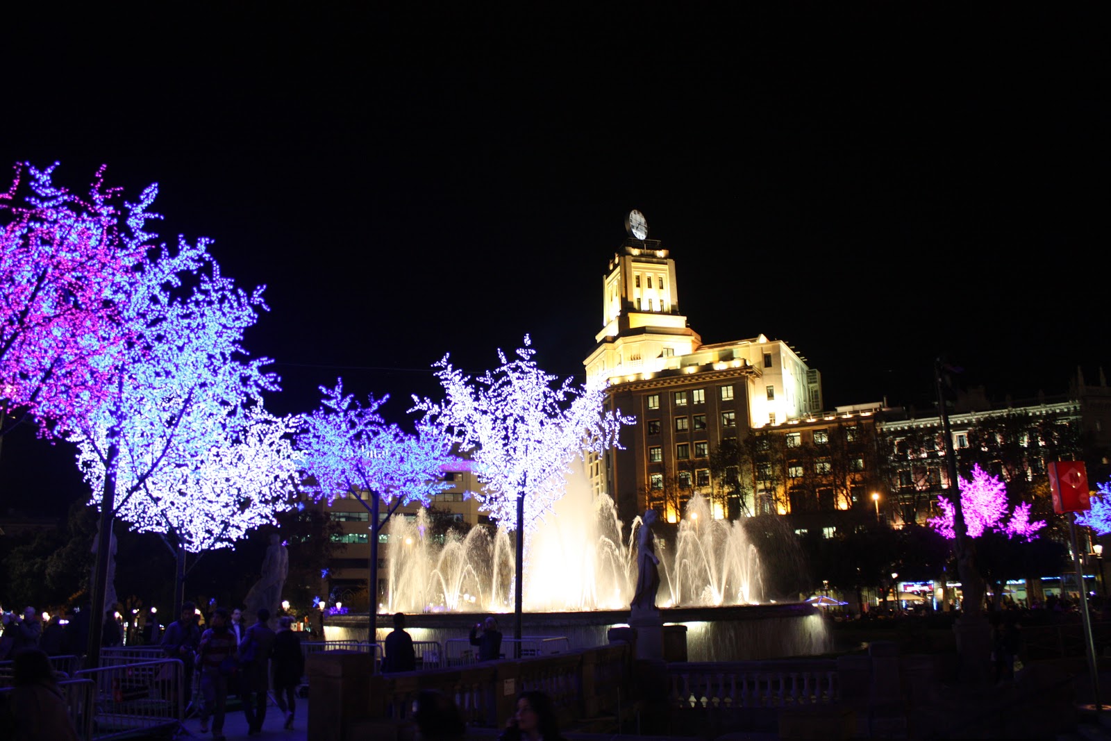 Christmas time in Barcelona Justyna en Barcelona