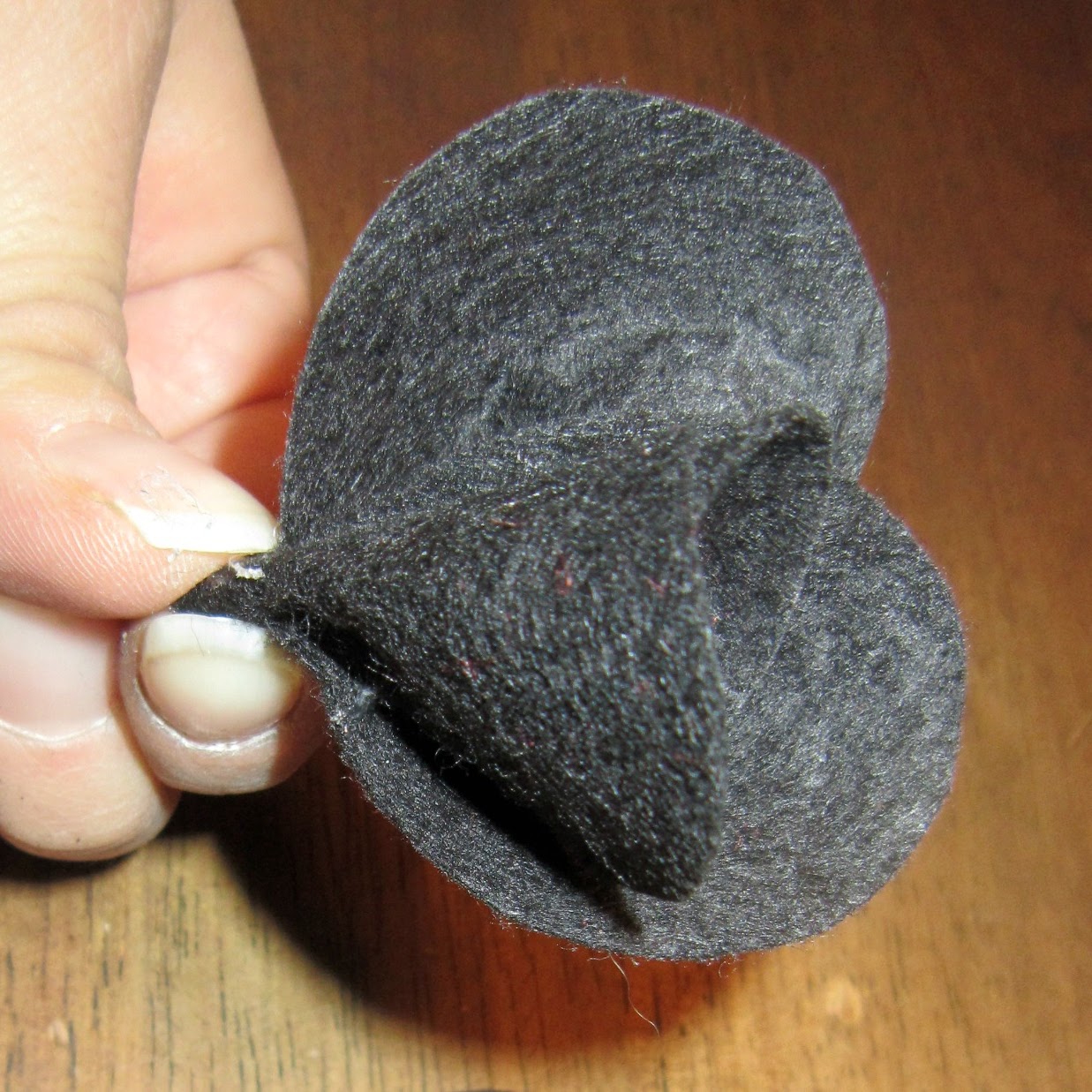 Lady Createalot Petal Felt Flower Tutorial