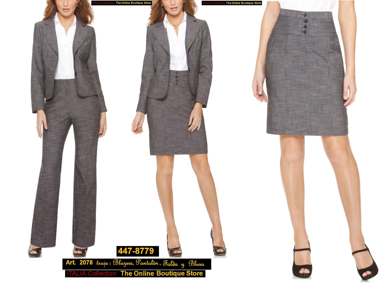 UNIFORMES PARA OFICINAS DAMAS 2018 ITALIA.Collection UNIFORMES PARA