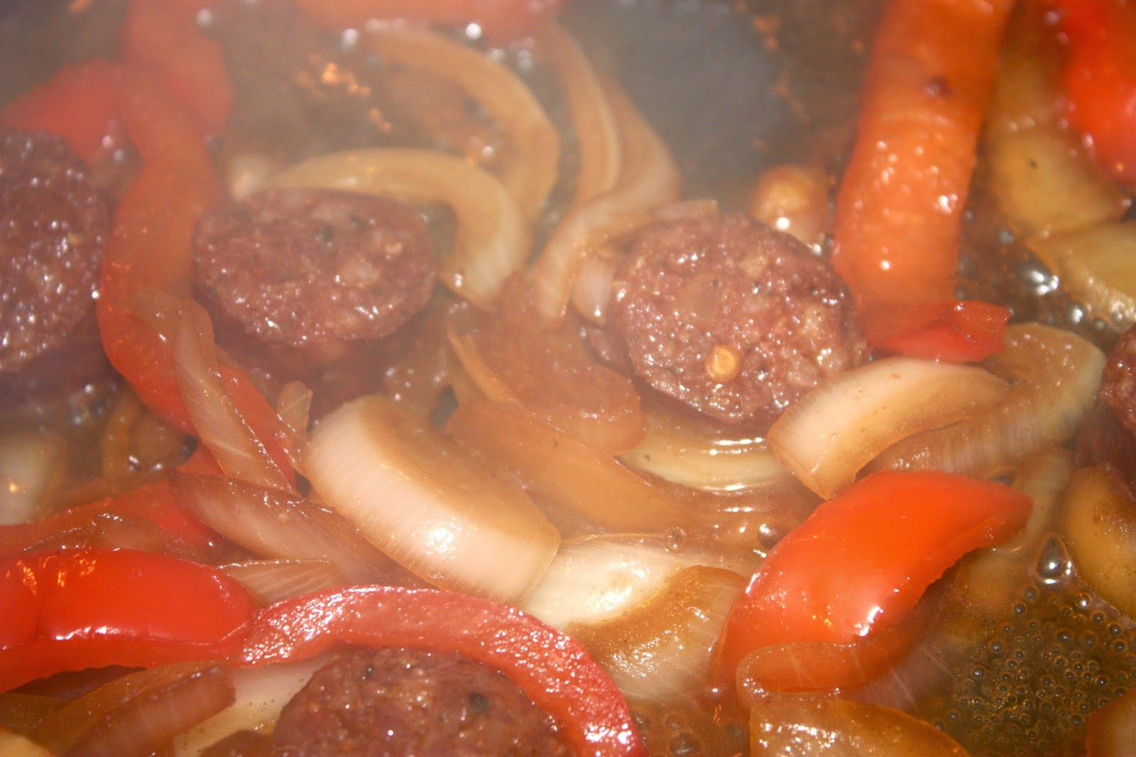 Gracefully Gluten Free Venison Peppers and Sausage