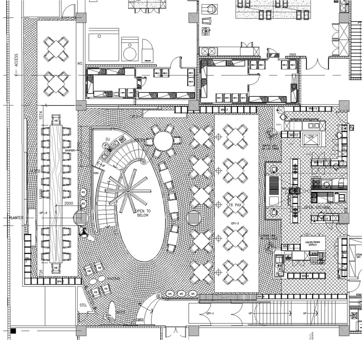 Bag Zebra Pictures Bar Layout