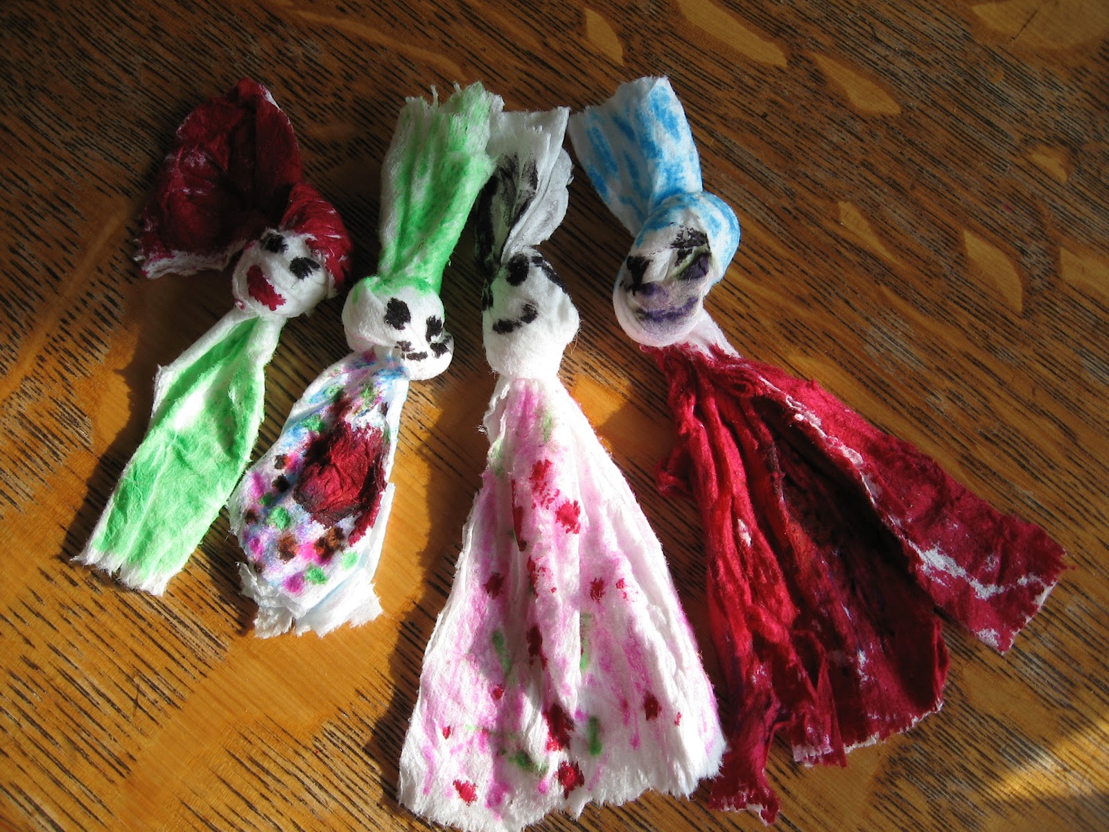 Almost Unschoolers Toilet Paper Dolls