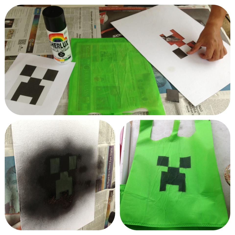 Heart of Rachel Minecraft Inspired Birthday Snack Bags