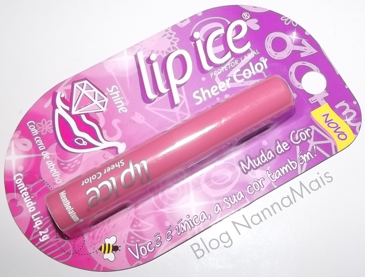 NannaMais Resenha Lip Ice
