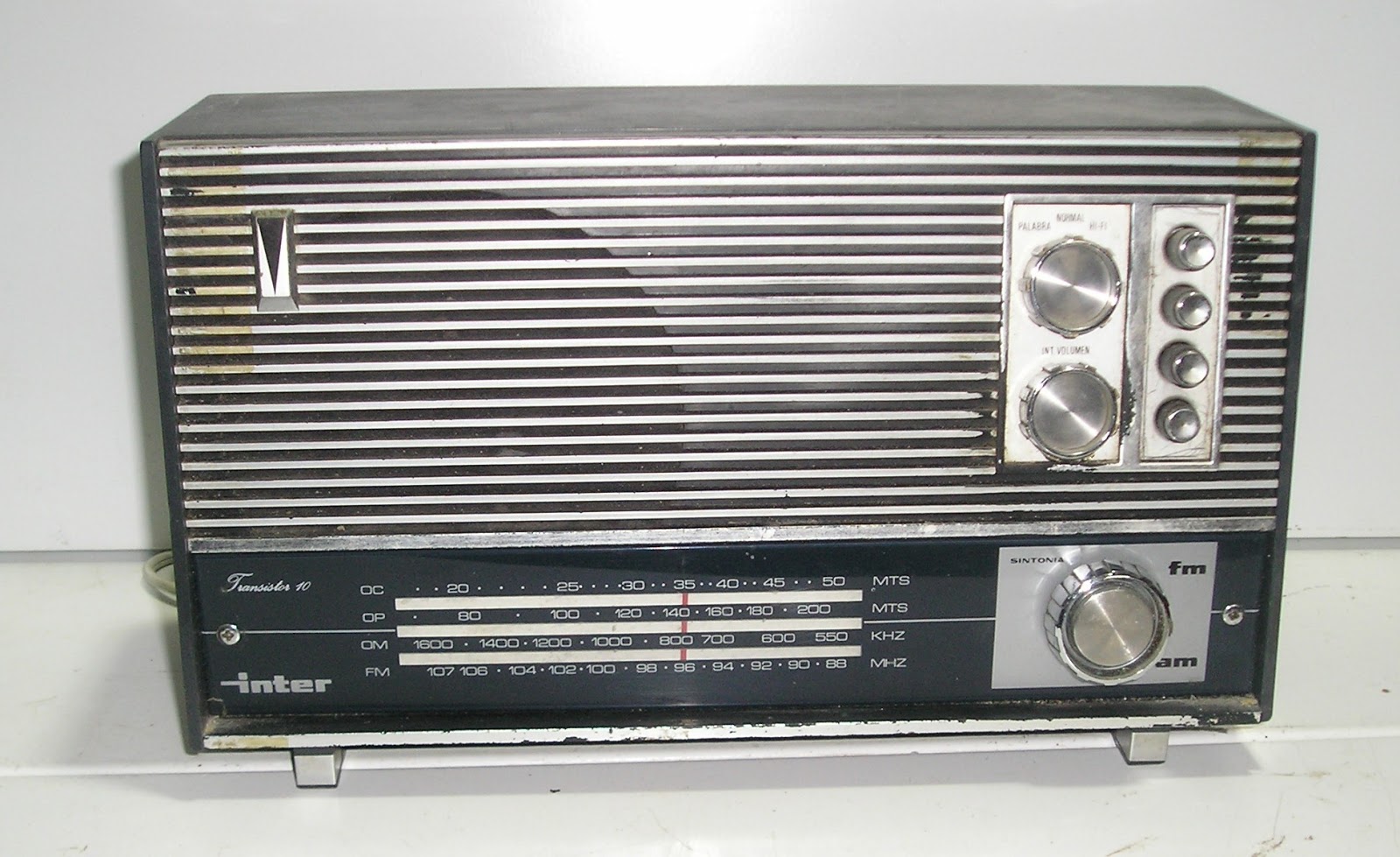 Radio antigua. Radio galena. Poste à galène. crystal radio. Radios a