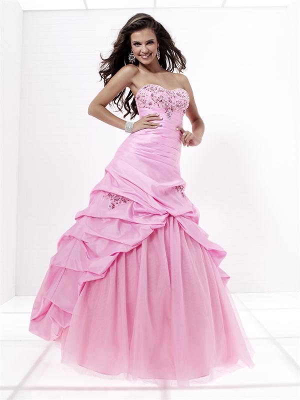 Vestidos para Ti: Vestido de 15 Años color Rosado con Plata