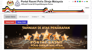 Notarazi Laman Web Rasmi Pdrm Ditutup Sementara Selepas Cubaan Godam