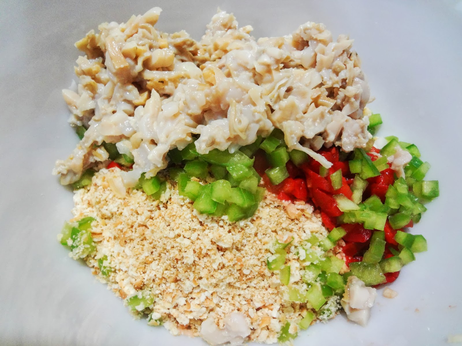 Artichokes & Anchovies Stuffed Clams