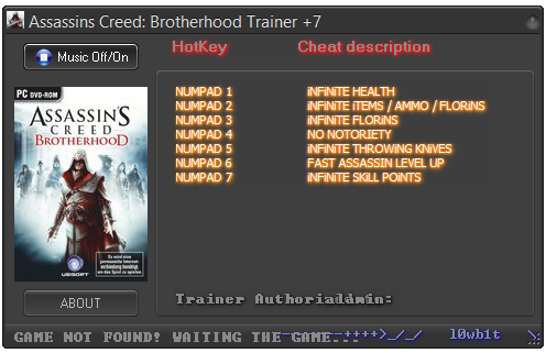Assasins Creed 3 1.2.2 Trainerl