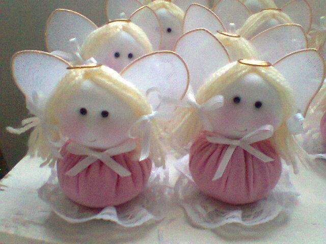 muñequitos soft para bautismo