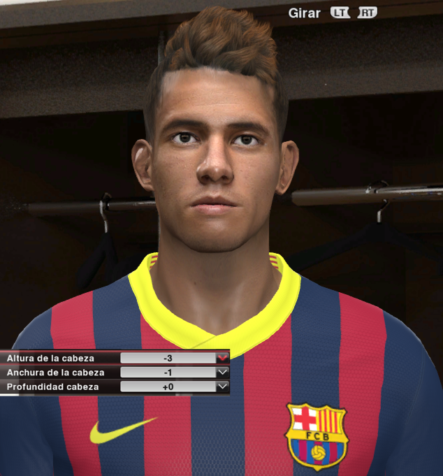 resimi büyütmek
ya da küçültmek için
tıklayın Pes 2014 Tony Sanabria Yüz Yaması