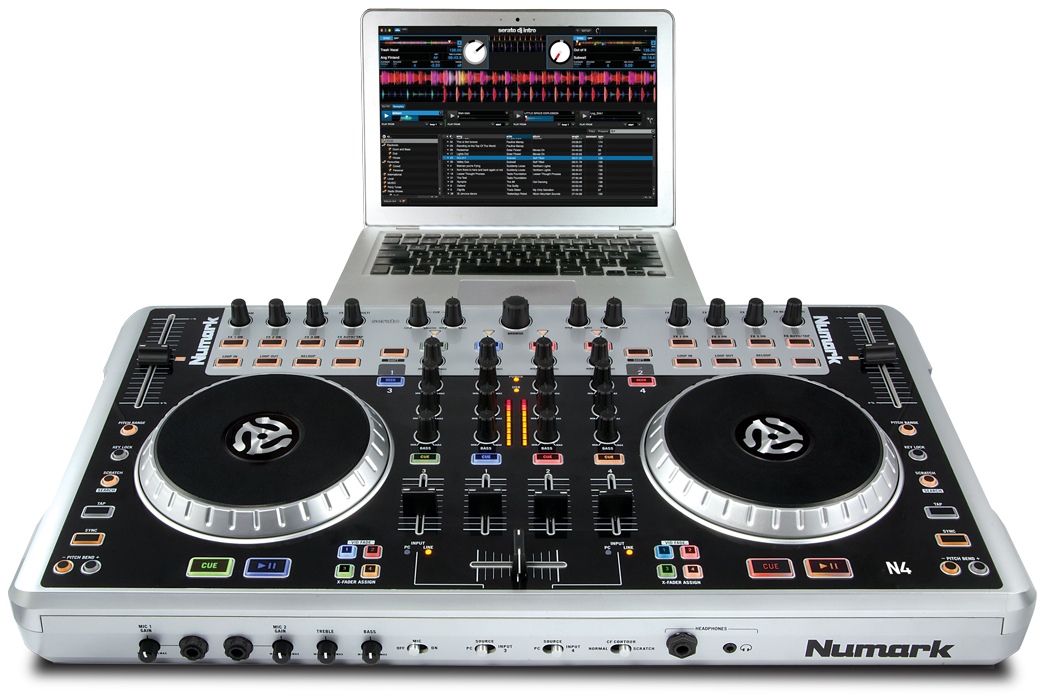 Controlador Dj Numark Mixdeck Quad Usb Cd As Informatica Bed Mattress