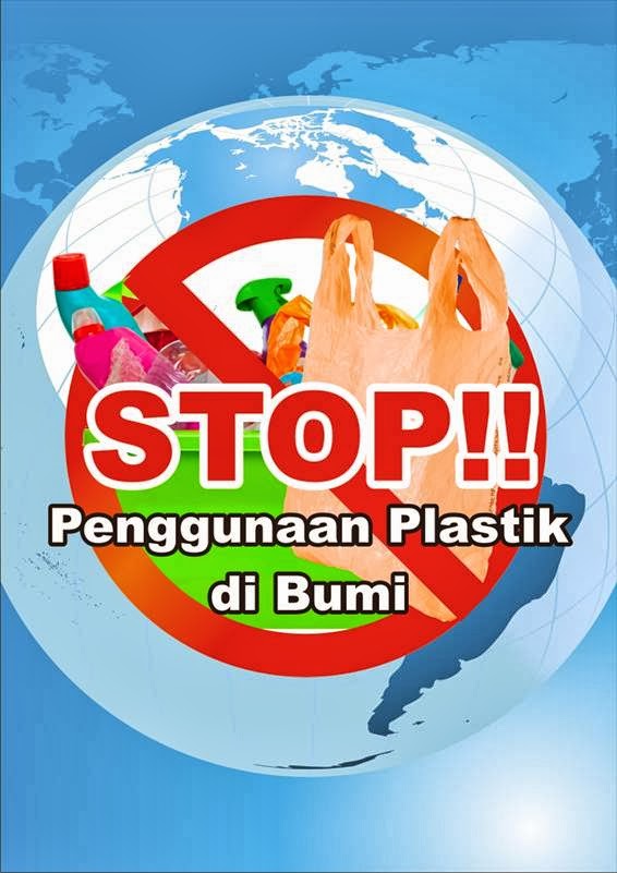 Poster bebas plastik