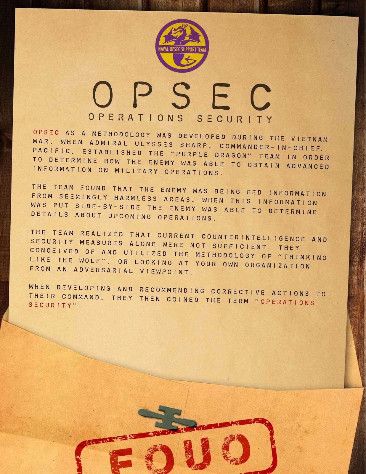 Is Your Opsec Plan A Joke?  Find Out Now! - duknipd