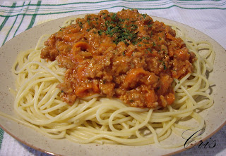 Espaguetis A La Boloñesa

