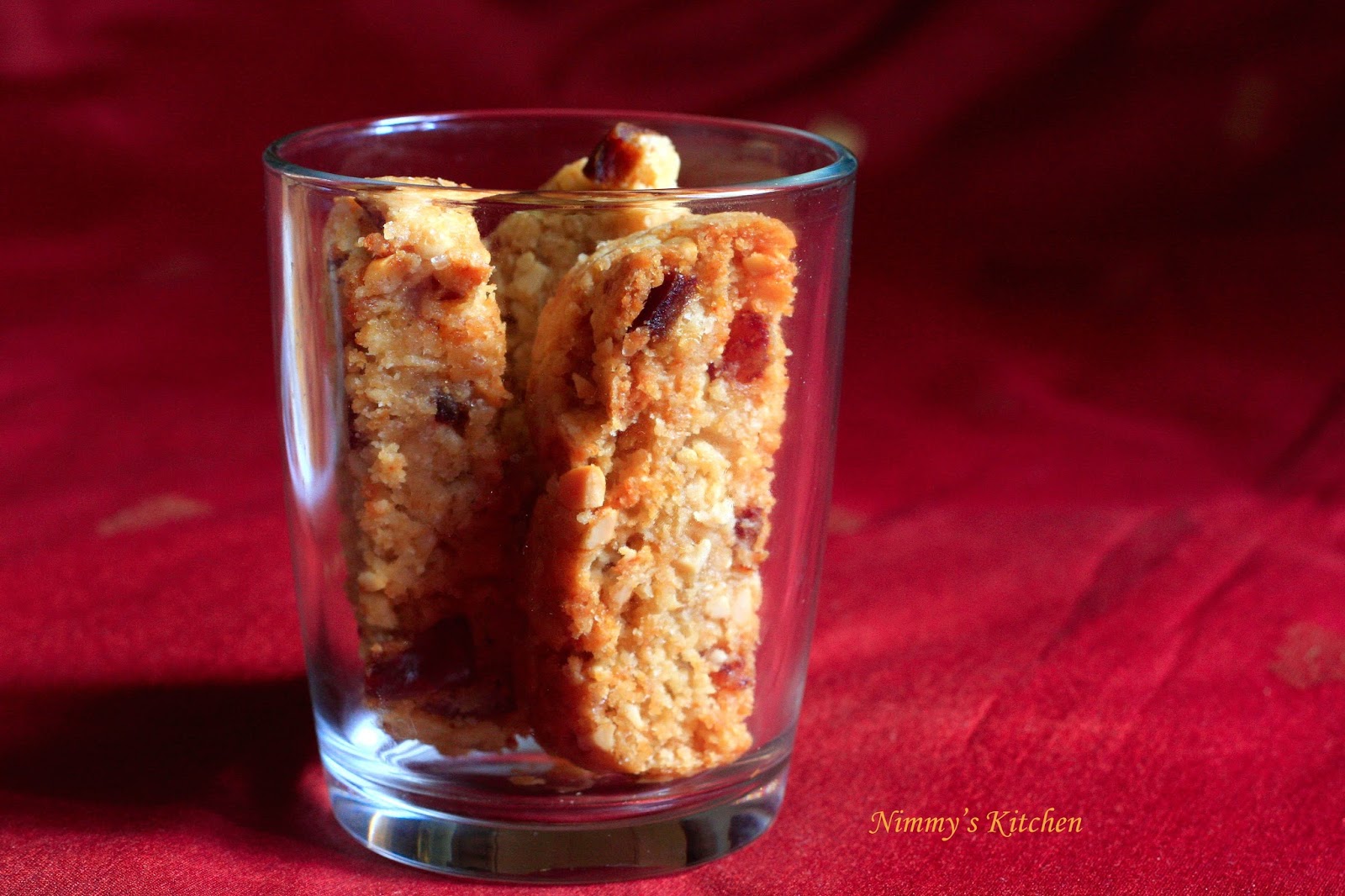 Nimmy's Kitchen Fruit And Nut Biscotti