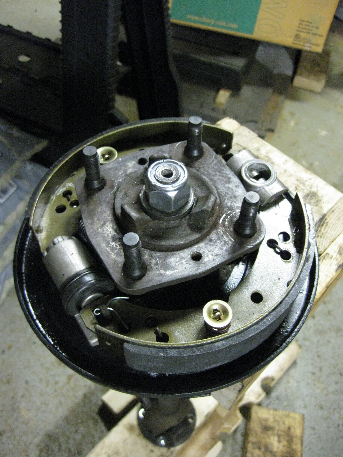 Adventures in Restoring a 1968 Triumph Spitfire Drum brakes ain't easy...