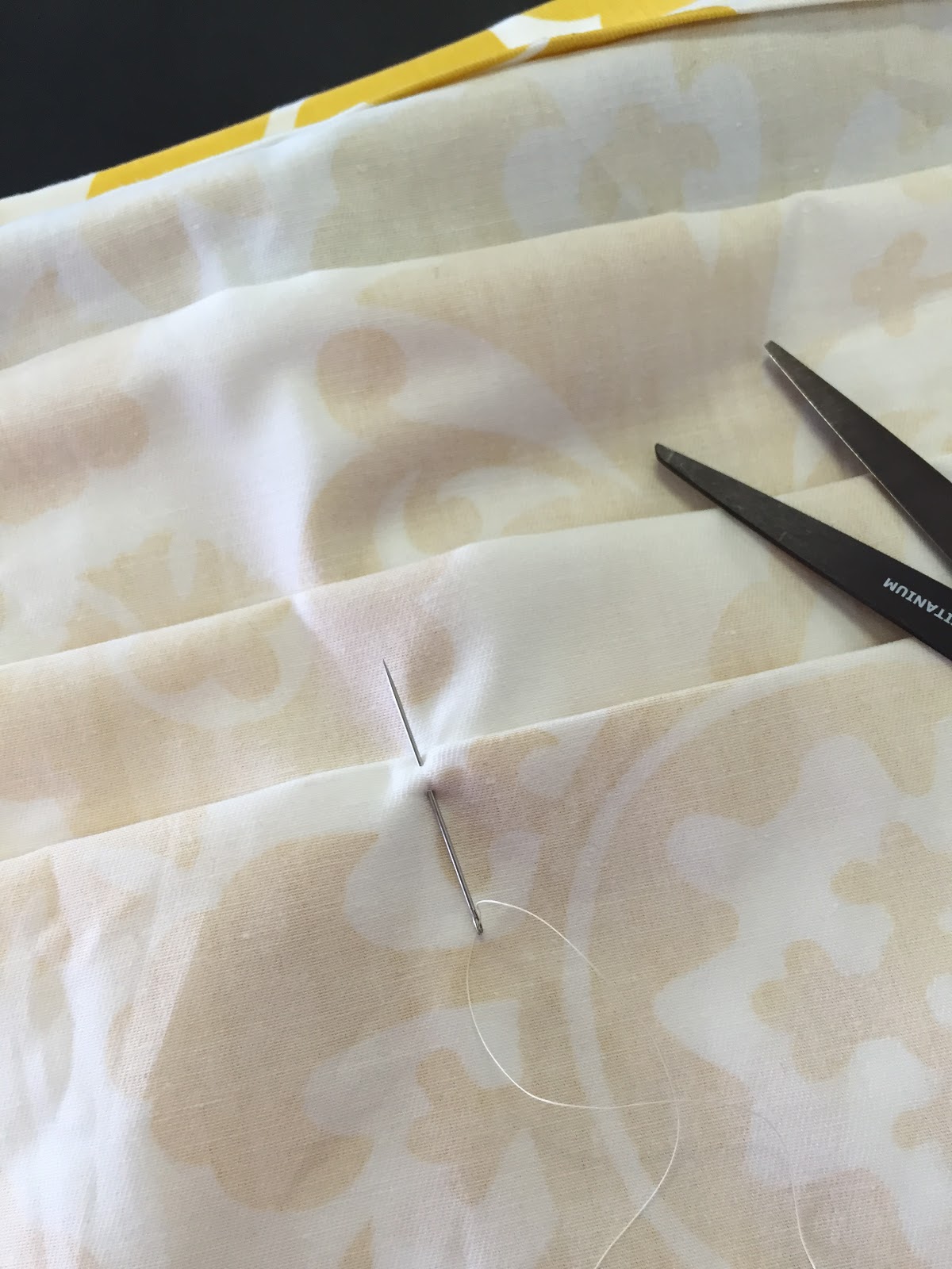 Faux Roman Shade Tutorial Using No Hardware!! The Style Sisters