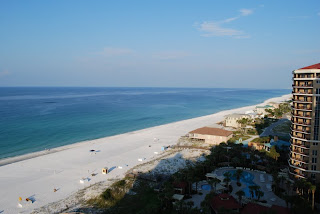 Caitlin Houston Family View from Balcony in Destin Florida Summer 2011