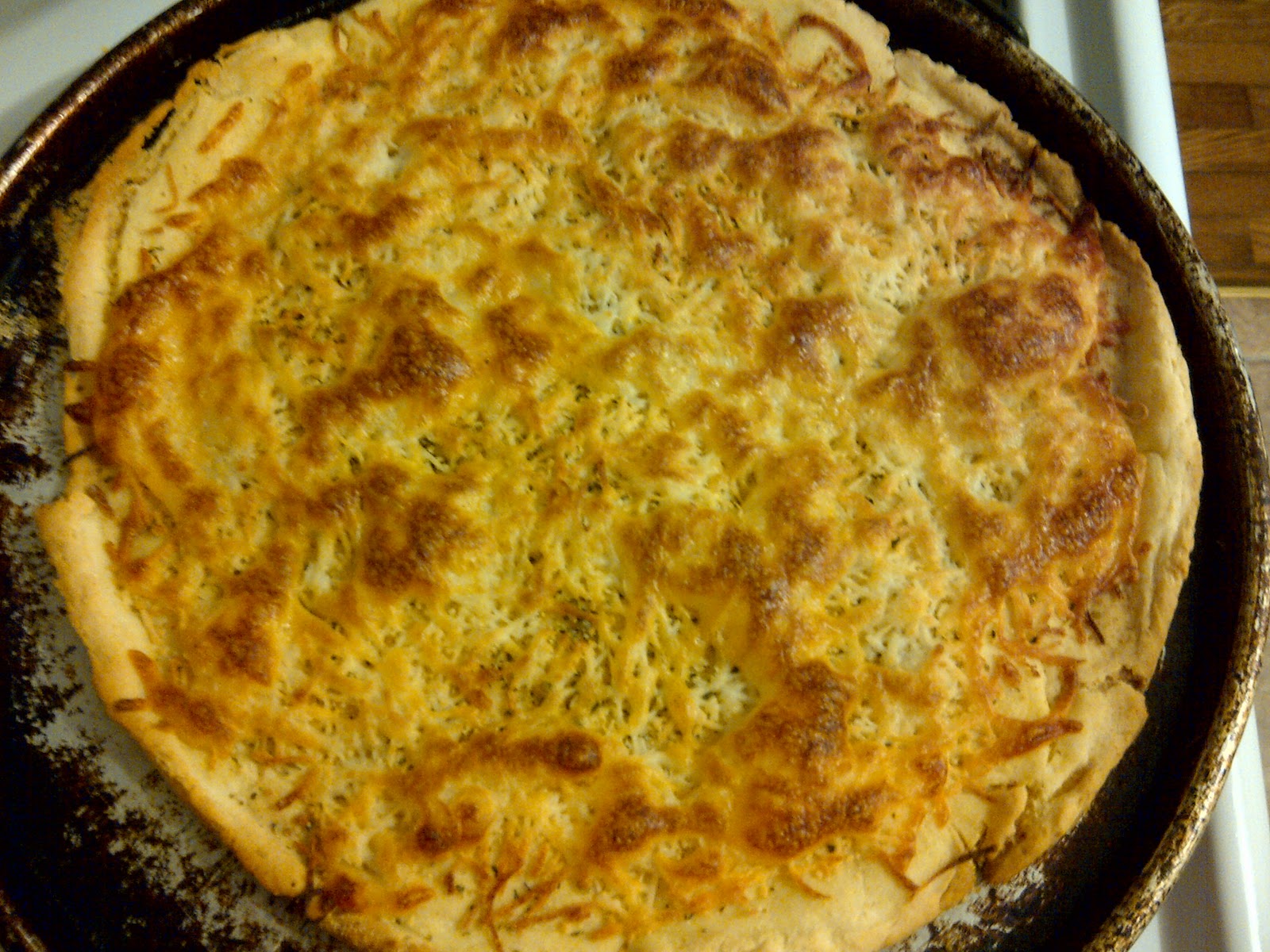 USASillyYaks Pizza Crust and cheese sticks........from scratch.