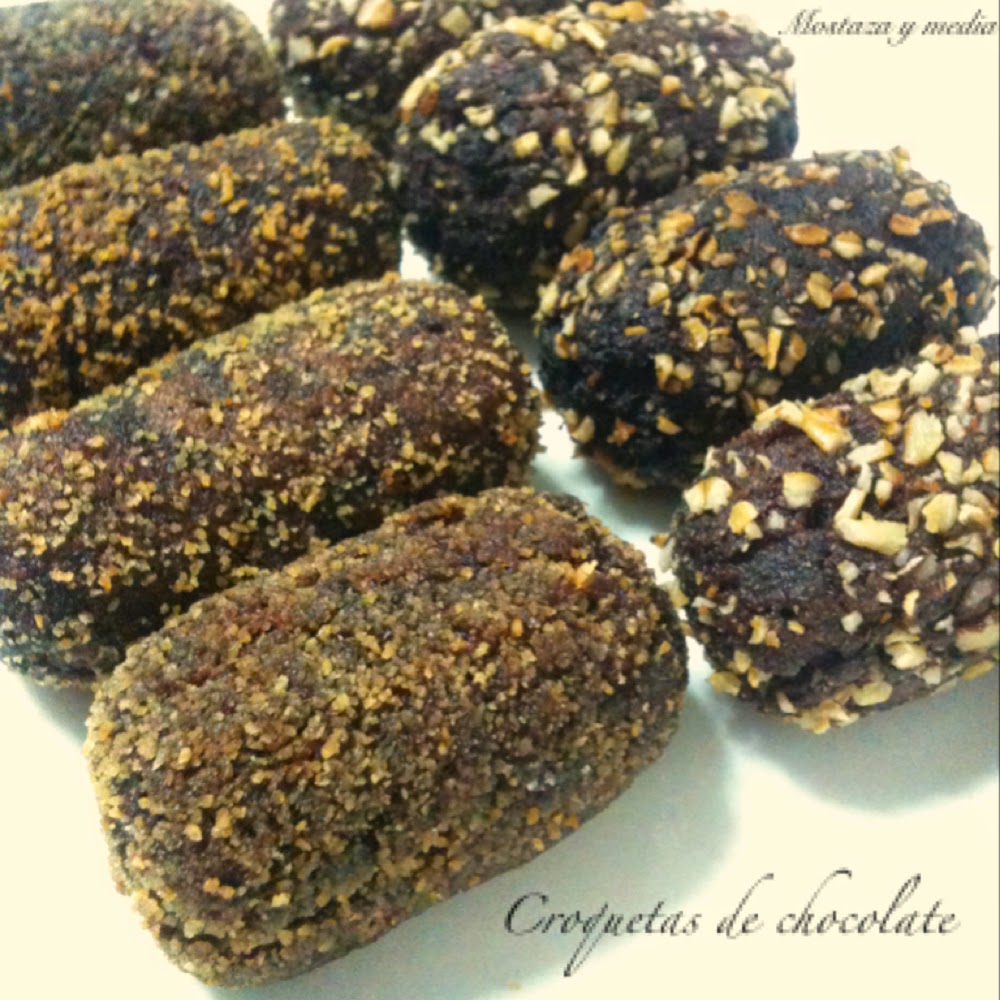 Croquetas Veganas De Chocolate
