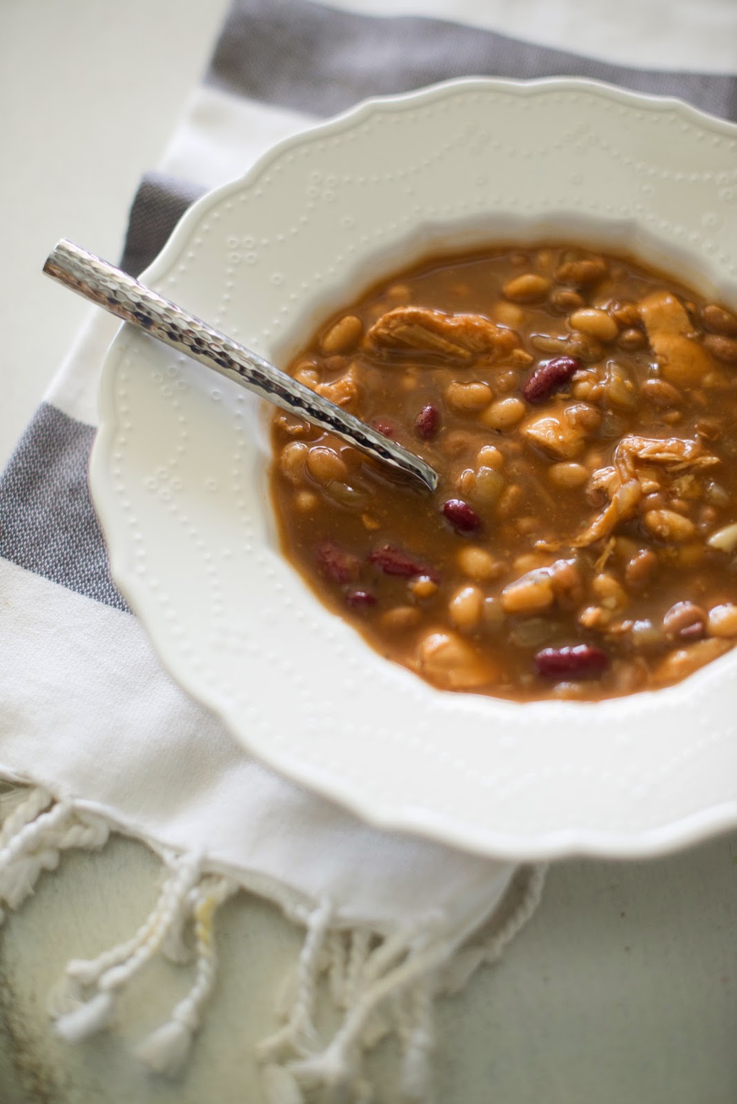 Domestic Fashionista Easy Baked Bean Chili