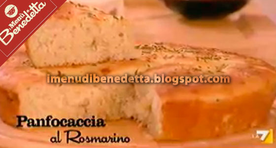Panfocaccia al Rosmarino di Benedetta Parodi