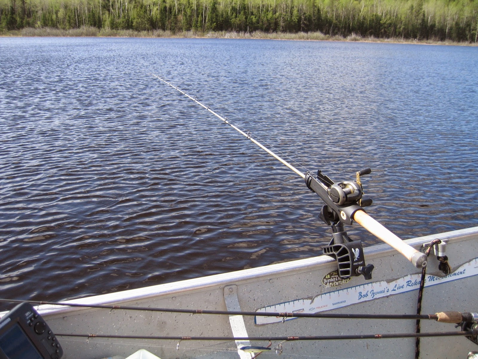 eagle claw extendable stick rod holder