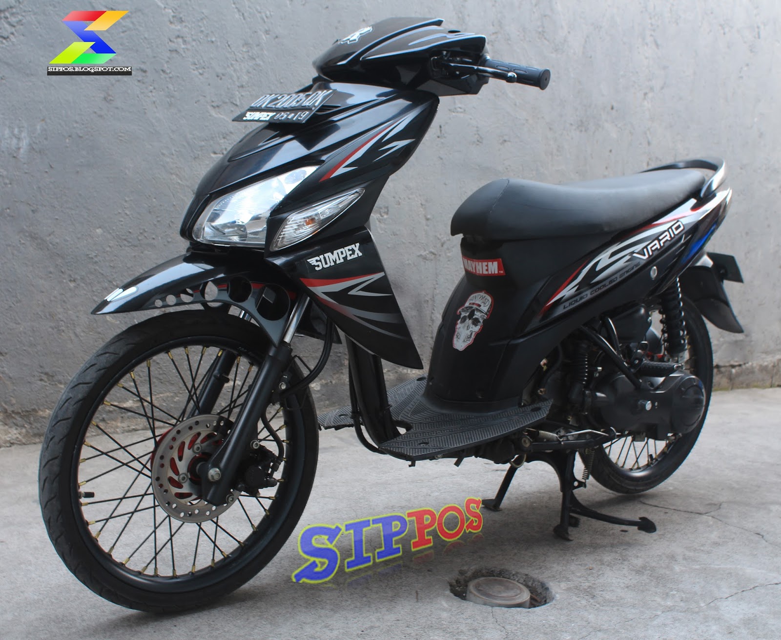 Gambar Modifikasi Motor Honda Vario Cw Terbaik Earth Modification