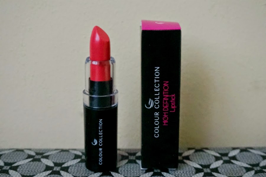 Colour Collection HD Lipstick in Raspberry Red Review, Photos, Swatches Jello Beans