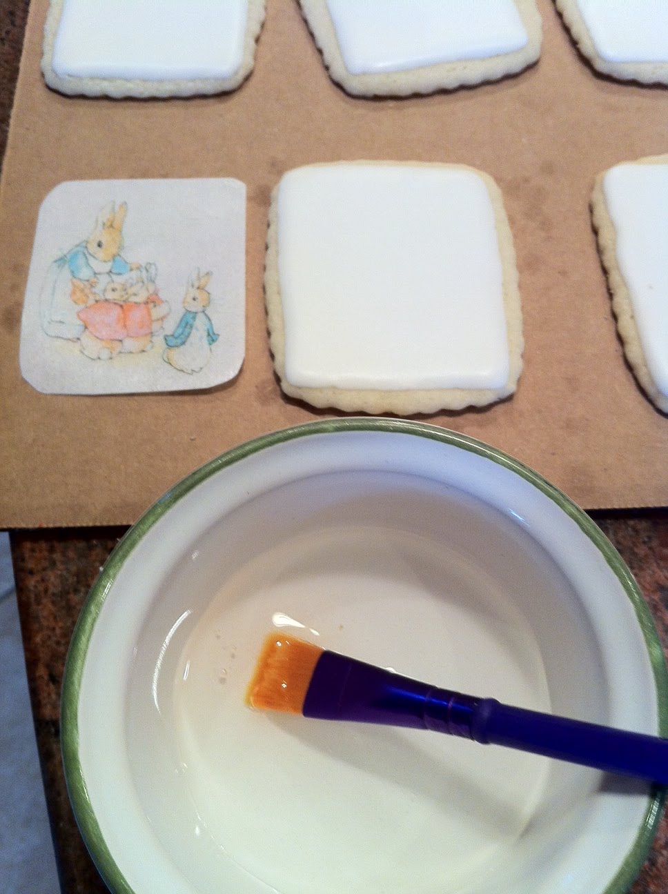 Cookie Pixie Peter Rabbit Wafer Paper Cookies