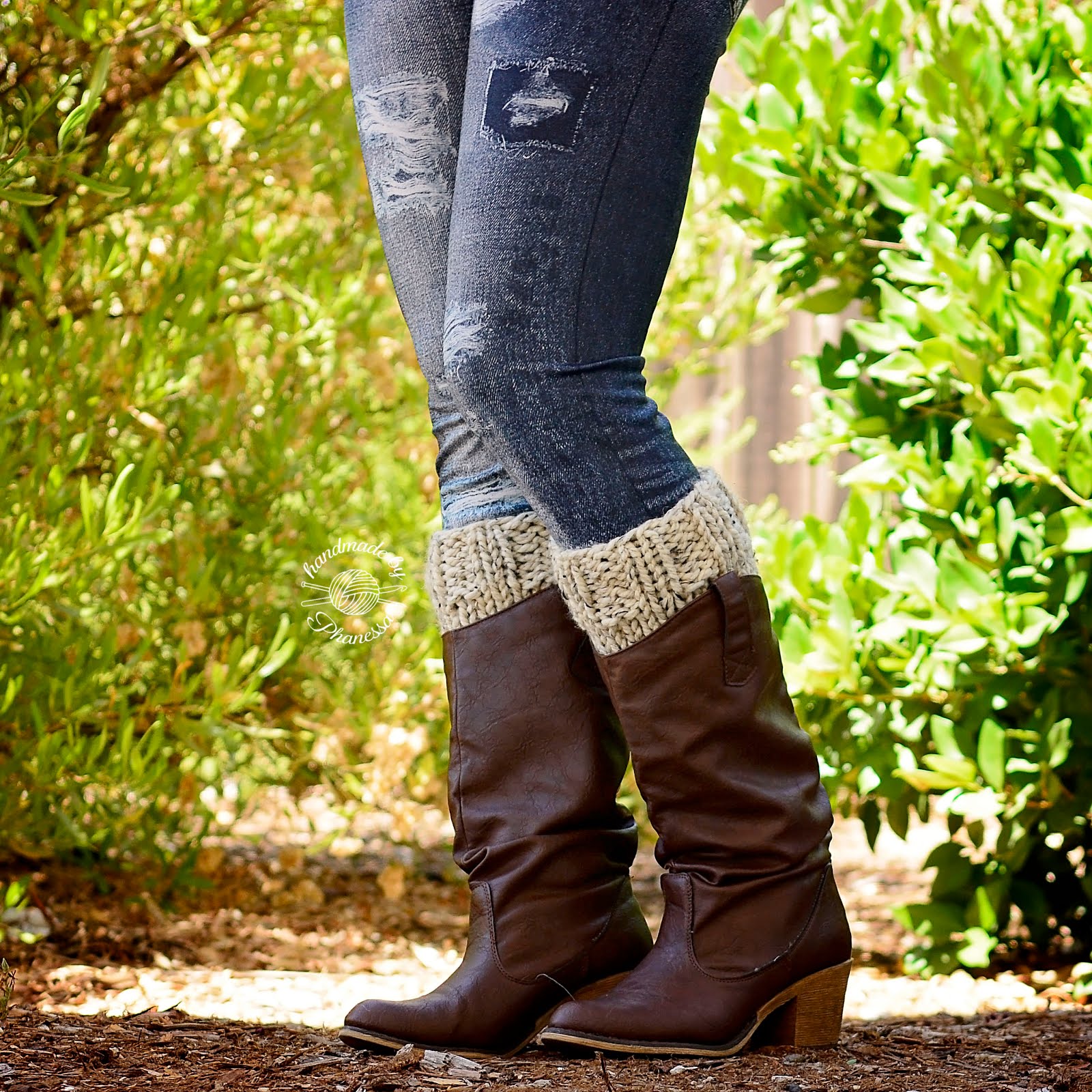 Phanessa's Knits Basic Knit Boot Cuffs