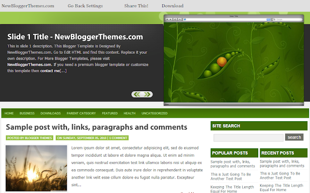 download blog themes