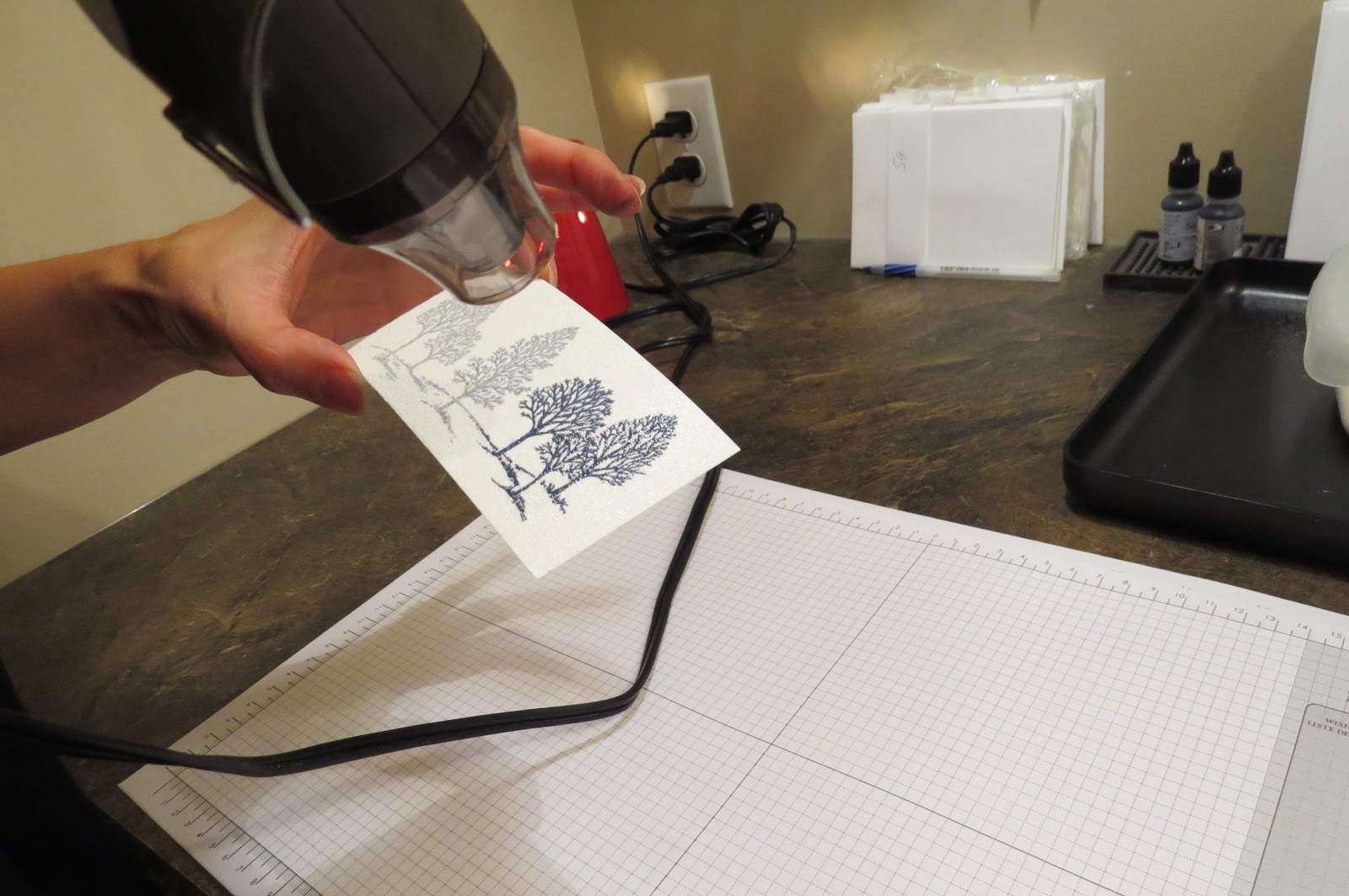 Tamara's Paper Trail Flocking Technique Tutorial