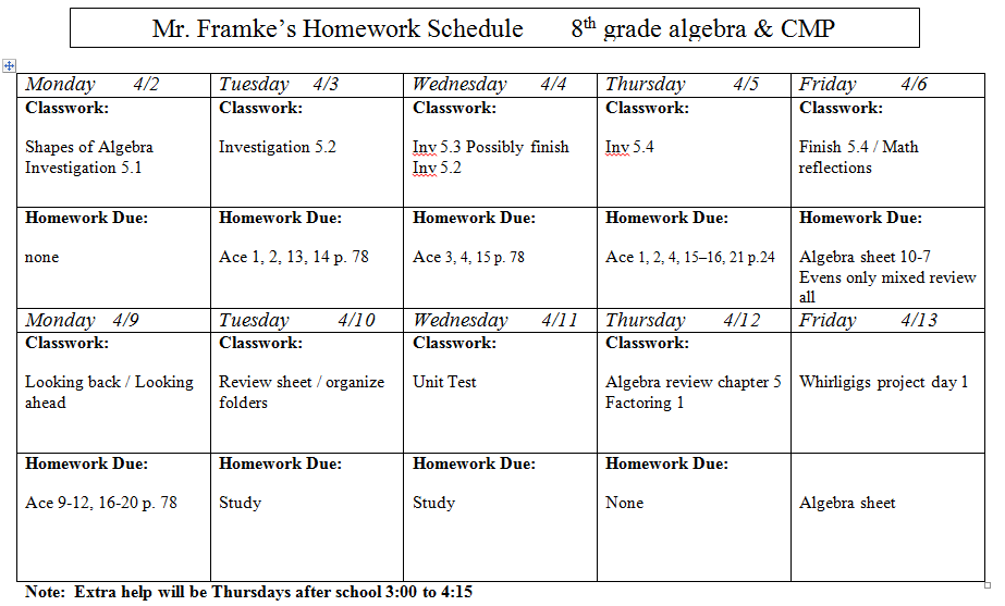 8th grade math image