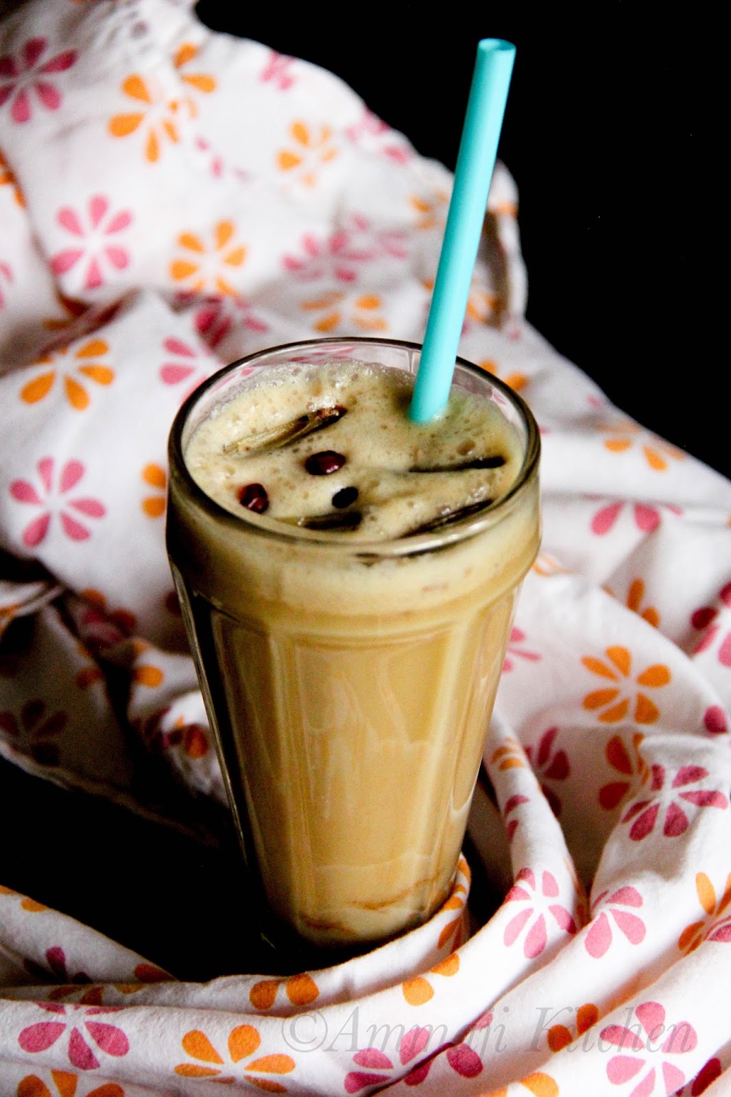 Apple Milkshake with Almond Milk Indian Food Recipes Ammaji Kitchen