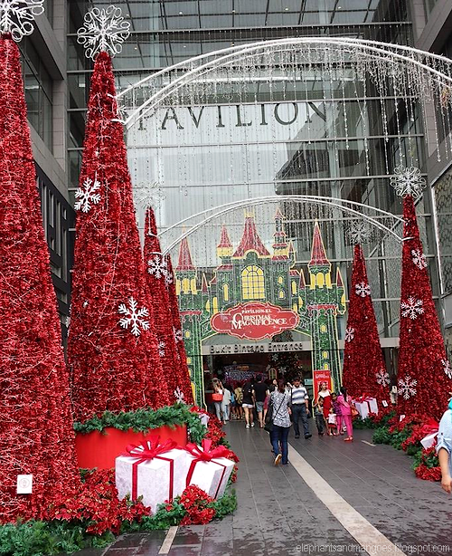 Christmas at Pavilion, Kuala Lumpur Elephants & Mangoes