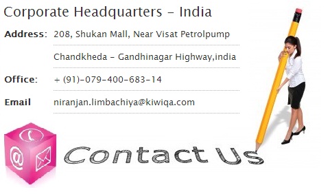 Contact us - KiwiQA Software Testing Company India