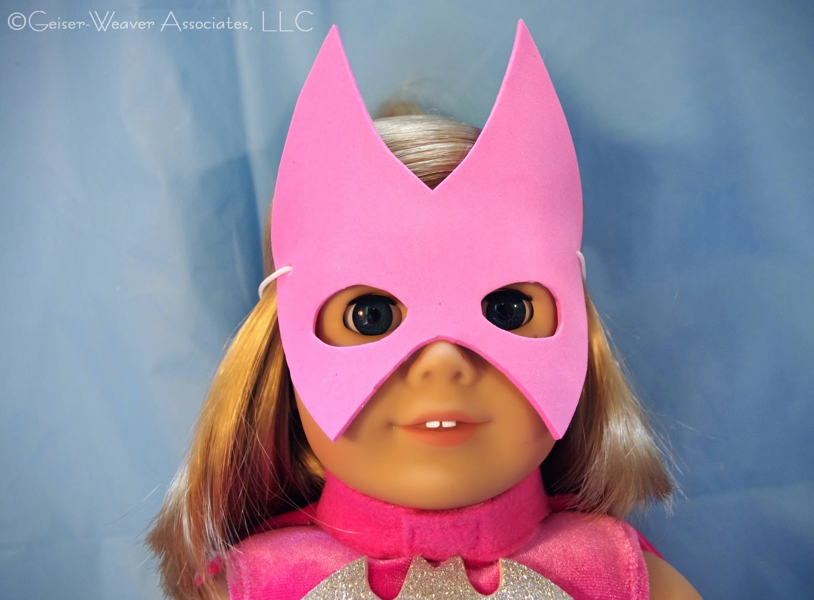 Pink Batgirl doll costume by Geiser-Weaver Associates, LLC