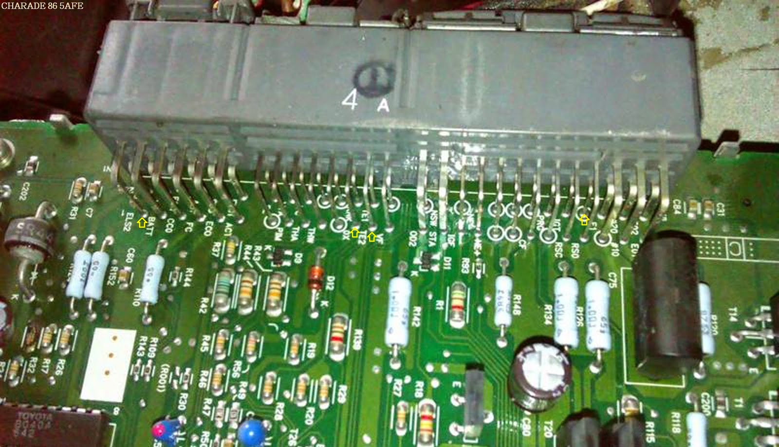 Random Toyota ECU Pinouts
