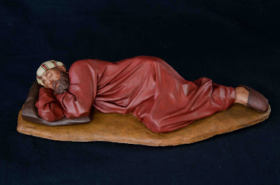 Belén presepe nativity krippe Arturo Serra escultura barro cocido 8