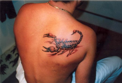 scorpio zodiac tattoo. Scorpio Tattoos-scorpio-zodiac