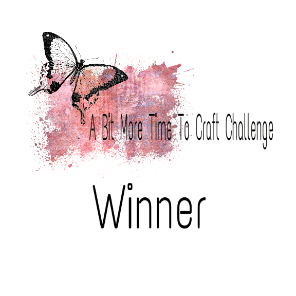 Winner at A Bit More Time To Craft Challenge