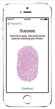 Finger print in iphone 5s - features of iphone 5s