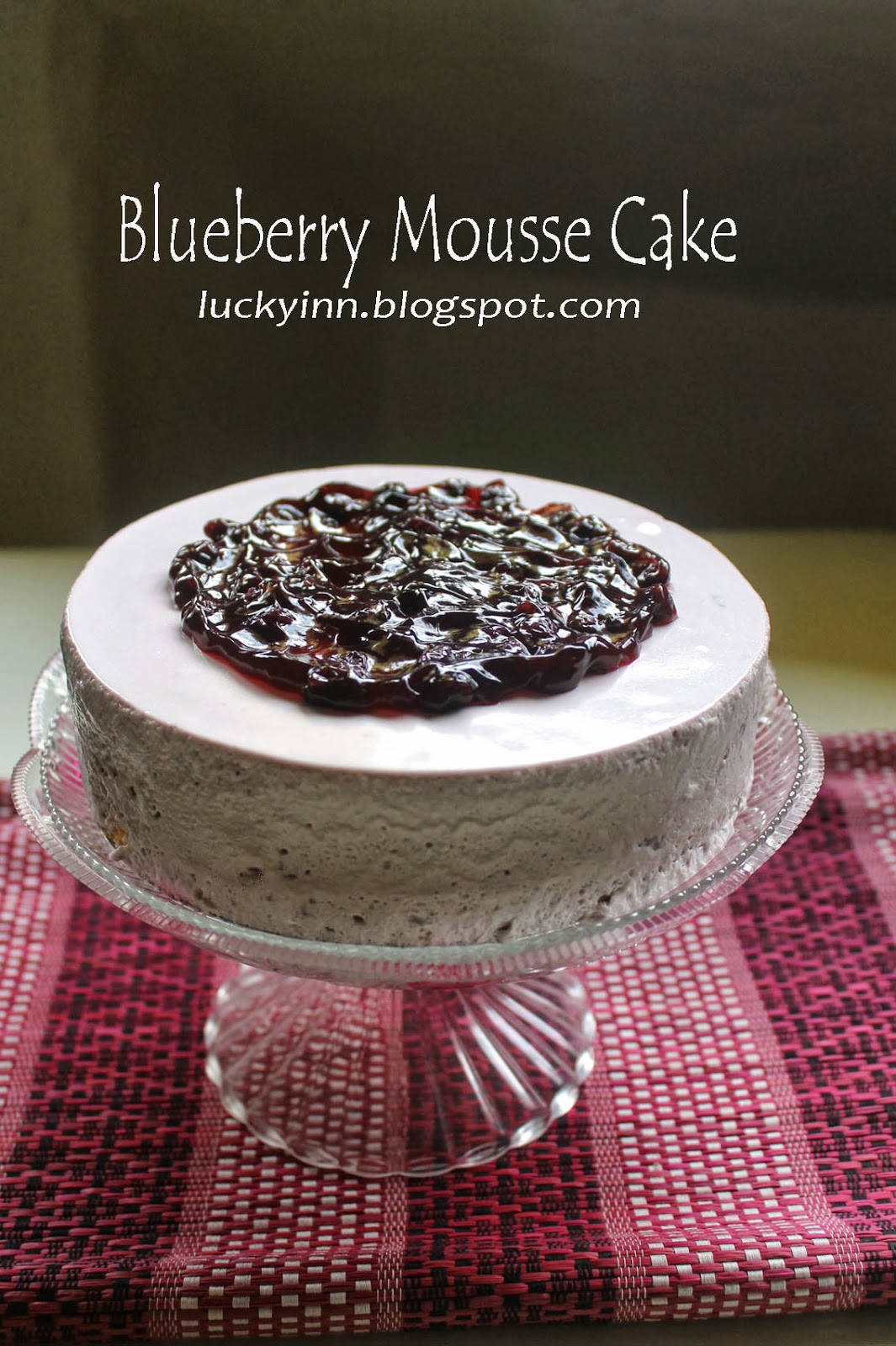 学做蓝莓慕斯蛋糕，这个颜色也太梦幻了！ - 哔哩哔哩